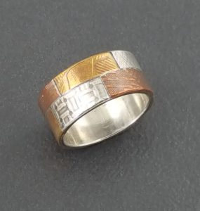 patchwork ring band