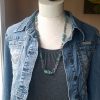 Raw Apatite Bead Necklace