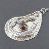 Occa Agate Smoky Topaz Pendant