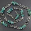 Raw Apatite Bead Necklace Michele Grady