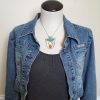 Druzy Chalcedony Carnelian Pendant