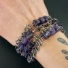 Raw Amethyst Bead Necklace