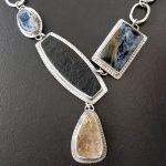 Pietersite Black Jade Necklace