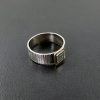 mixed metal heart ring