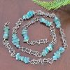 Apatite Beaded Grapevine Necklace