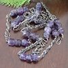 Amethyst Grapevine Beaded Necklace