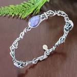 tanzanite grapevine bangle michele grady