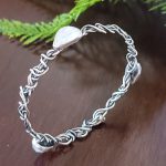 rainbow moonstone grapevine bangle michele grady
