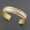Mixed Metal Cuff Animal print 1
