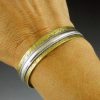Mixed Metal Cuff Animal print 3