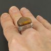 tiger eye ring