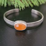carnelian stacking cuff