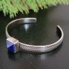 lapis stacking cuff