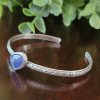 tanzanite stacking cuff