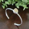 yellow aventurine stacking cuff