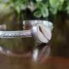 cowrie shell stacking cuff