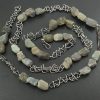 Raw Labradorite Bead Necklace Michele Grady