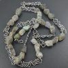 Raw Labradorite Bead Necklace