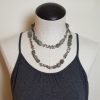 Raw Labradorite Bead Necklace