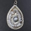 Occa Agate Silver Moonstone Pendant Michele Grady