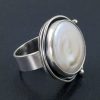 Coin Pearl Ring