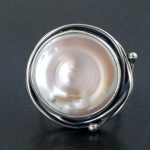 Coin Pearl Ring