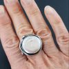Coin Pearl Ring