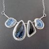 Pietersite black onyx necklace Michele Grady