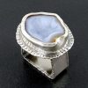 druzy geode half ring Michele Grady
