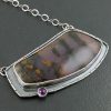 amethyst sage necklace