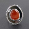 rose cut red onyx ring Michele Grady
