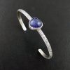 tanzanite stacking cuff Michele Grady