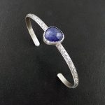 tanzanite stacking cuff Michele Grady