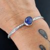 tanzanite stacking cuff