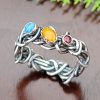 Tiger Eye Grapevine Ring Size 10