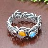 Tiger Eye Grapevine Ring Size 10