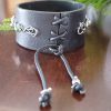 leather grapevine bangle michele grady