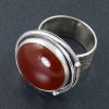 carnelian grapevine ring