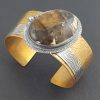 Pietersite Mixed Metal Cuff Bracelet 3