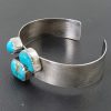 3 Stone Turquoise Cuff 5
