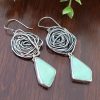 variscite rose earrings 4