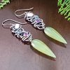 aventurine drop grapevine earrings Michele Grady
