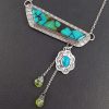 Asymmetrical Turquoise Necklace
