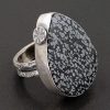 snowflake obsidian ring Michele Grady