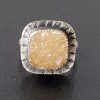 champagne druzy ring