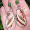 Imperial Jasper Hoop Earrings