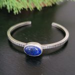 lapis stacking cuff