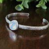 rainbow moonstone stacking cuff
