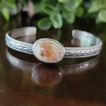 Mexican Fire Opal Stacking Cuff