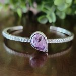 charoite stacking cuff